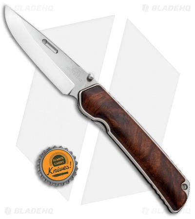 Rockstead Higo X-IW-ZDP | Stainless Liner Lock Knife | Ironwood