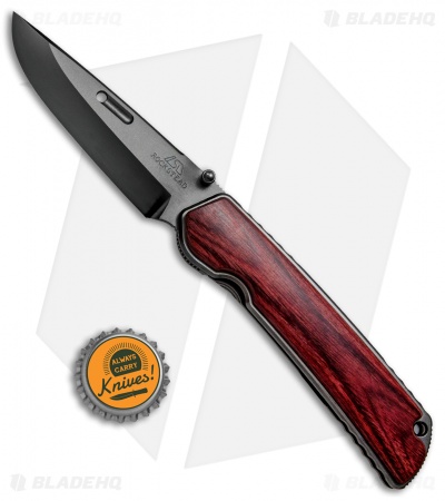 Rockstead Higo X-RM-DLC Limited Edition Knife Red Wood Micarta (3.5" Polish DLC)