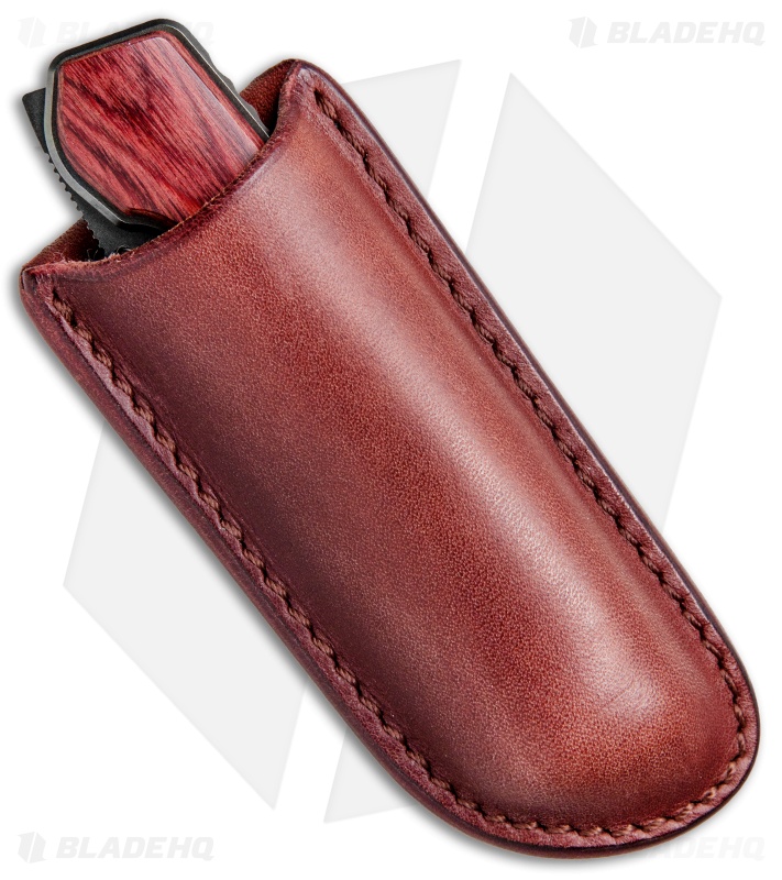 Rockstead Higo X-RM-DLC Limited Edition Knife Red Wood Micarta (3.5" Polish DLC)