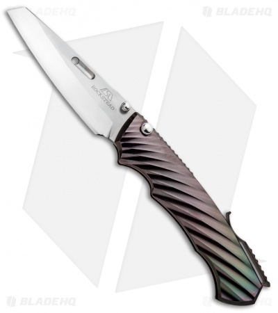 Rockstead RYO-H-ZDP (DP) Folding Knife Prism (3.125" Polished) Sinkevich