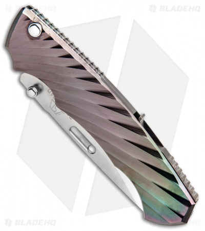 Rockstead RYO-H-ZDP (DP) Folding Knife Prism (3.125" Polished) Sinkevich