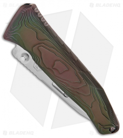 Rockstead SAI T-ZDP Tanto Liner Lock Knife Titanium (3.25" Mirror Polish)