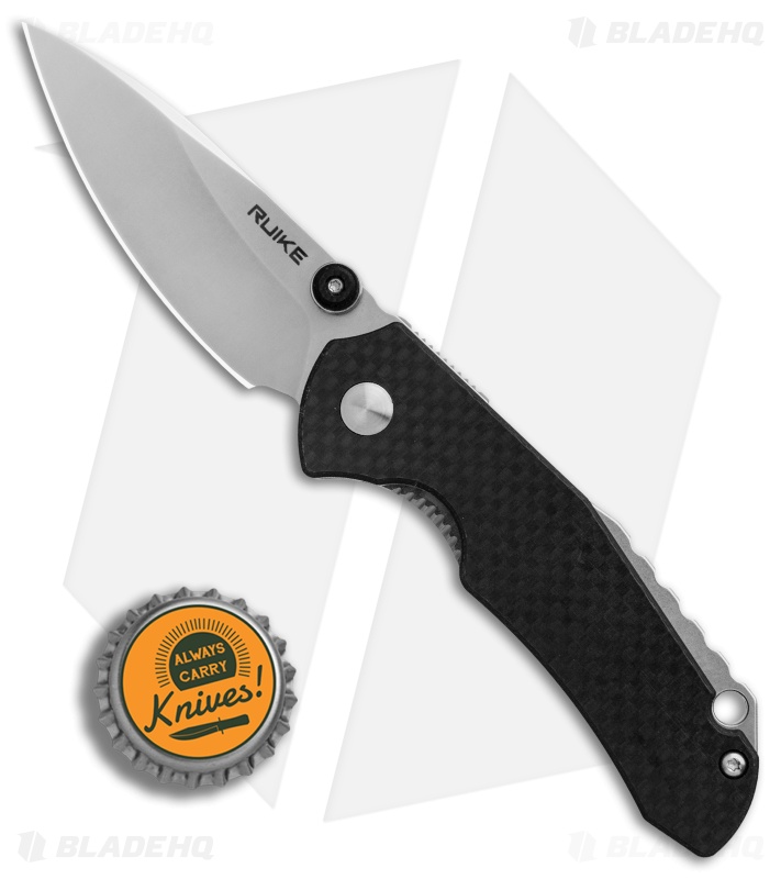 RUIKE P671-CB | Front Flipper Knife | Stainless Steel + CF | Blade HQ