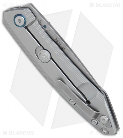 RUIKE P831-SF Wharncliffe Frame Lock Knife Gray (3.25" Satin)