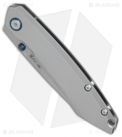 RUIKE P831-SF Wharncliffe Frame Lock Knife Gray (3.25" Satin)