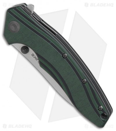 RUIKE P841-L Liner Lock Knife Green & Black G-10 (3.50" Satin) 