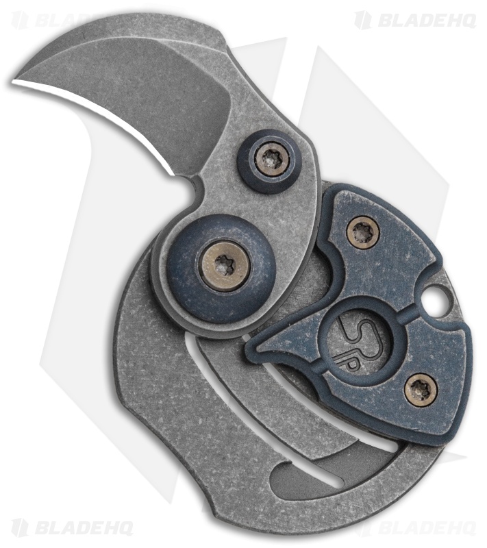 Serge Knife Co. Gen 2 Coin Claw | Blue Titanium | Blade HQ