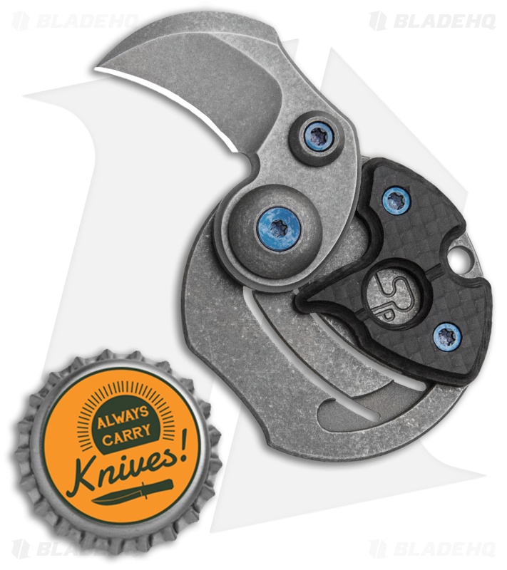 Serge Knife Co. Gen 2 Coin Claw | Carbon Fiber | Blade HQ