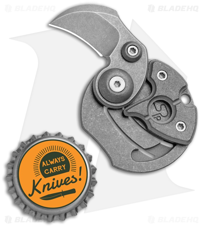 【感謝価格】 Coin 2 Gen Co. Knife Serge Claw HQ Blade | Titanium Tumbled | カトラリー(スプーン等)