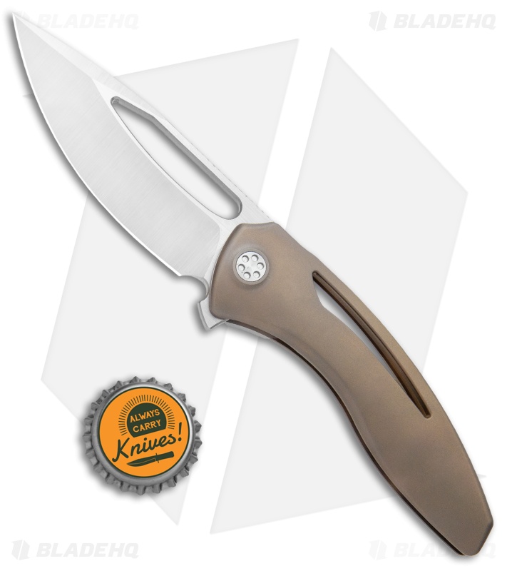 Sharp By Design Void Frame Lock Knife Bronze Aspirated Ti (3.25" Satin)