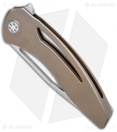 Sharp By Design Void Frame Lock Knife Bronze Aspirated Ti (3.25" Satin)