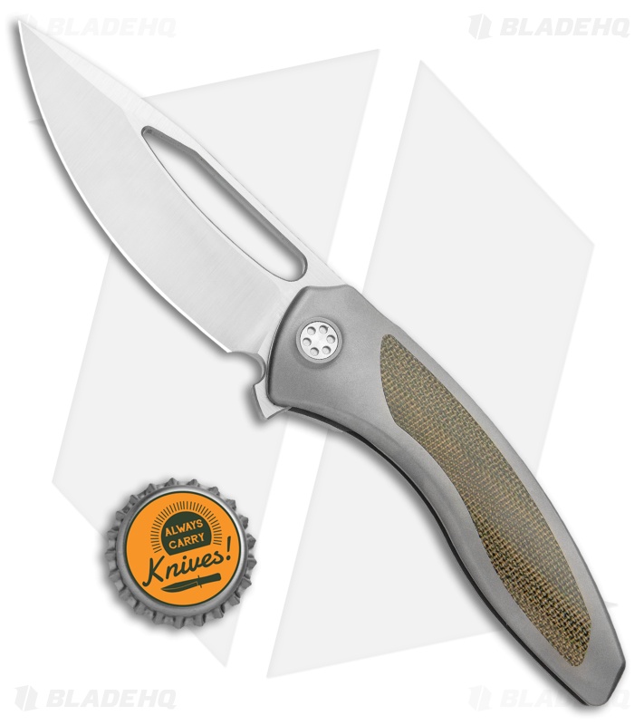 Sharp By Design Void - Manual Folding Knife | Green Micarta | Blade HQ