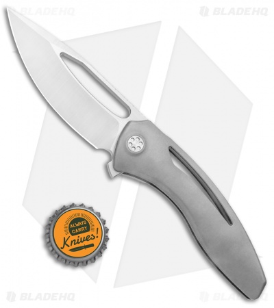 Sharp By Design Void Frame Lock Knife Aspirated Ti (3.25" Satin)