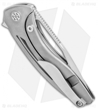 Sharp By Design Void Frame Lock Knife Aspirated Ti (3.25" Satin)