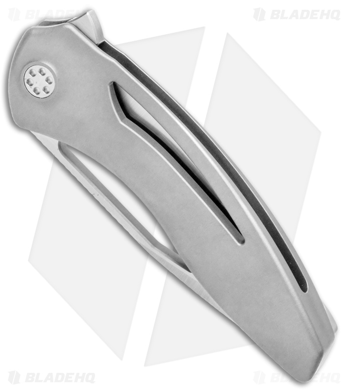 Sharp By Design Void Frame Lock Knife Aspirated Ti (3.25" Satin)