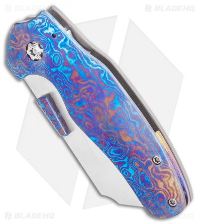 Sheepdog Knives C01C Custom Liner Lock Timascus (3.125" AEBL)
