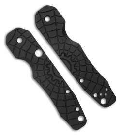 Smock Knives Scales For Spyderco Smock (Spydie Smock Black G10) 