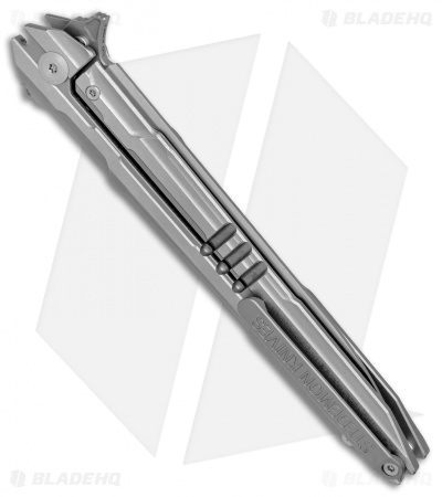 Stedemon Knife Co. Thunderfury Frame Lock Knife Titanium (4.25" Satin) 
