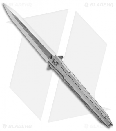 Stedemon Knife Co. Thunderfury Frame Lock Knife Titanium (4.25" Satin) 
