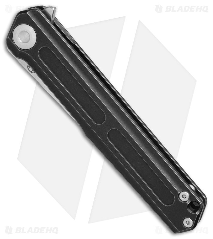 Stedemon Vouking T01BLC Frame Lock Knife Black Titanium (3.3" Satin) 