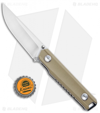 Stedemon ZKC-BP02 Liner Lock Knife Brown (3.5" Satin) BP02BRN