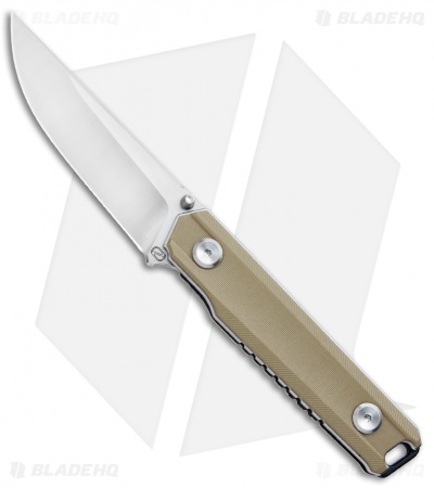 Stedemon ZKC-BP02 Liner Lock Knife Brown (3.5" Satin) BP02BRN