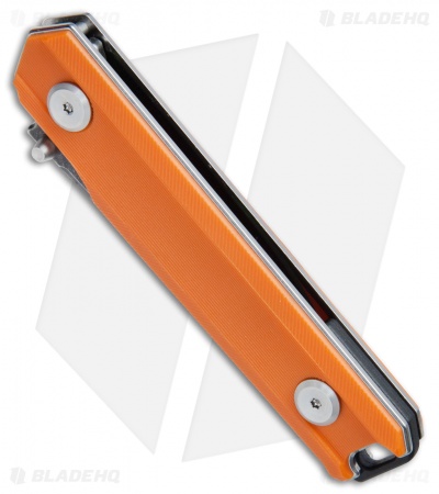 Stedemon ZKC-BP02 Liner Lock Knife Orange (3.5" Black SW) BP02ORGS