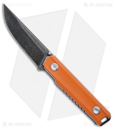 Stedemon ZKC-BP02 Liner Lock Knife Orange (3.5" Black SW) BP02ORGS
