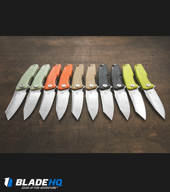 Stedemon ZKC C02 Knife | Jade G-10 Reverse Tanto - Blade HQ