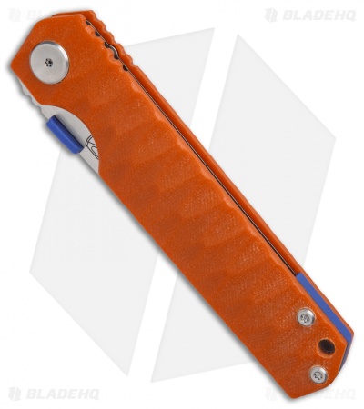 Stedemon ZKC-C03 Shy IV 2017 Tanto Liner Lock Knife Orange G-10 (3.8" Satin)