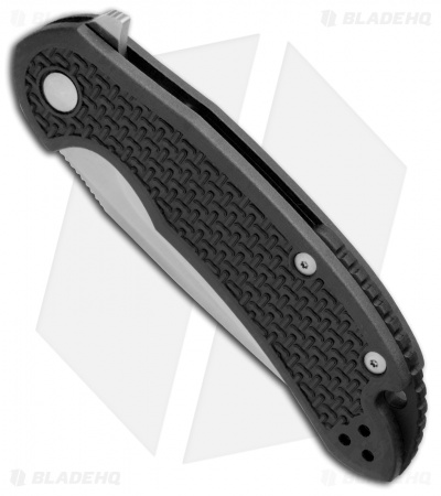 Steel Will Knives Cutjack Flipper Knife Black FRN (3.5" Satin) C22-1BK