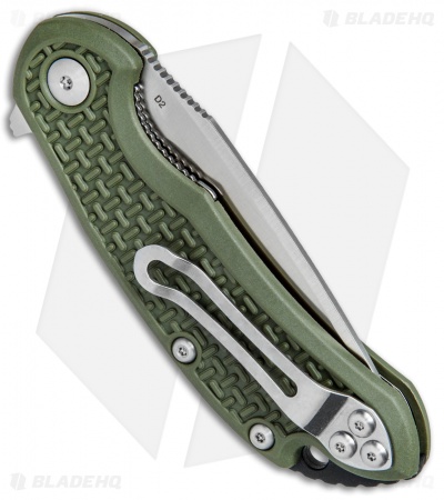Steel Will Knives Cutjack Mini Flipper Knife OD Green FRN (3" Satin) C22M-1OD