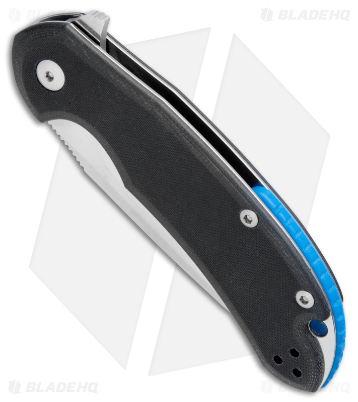 Steel Will Knives Cutjack Urban Flipper Knife Black G-10 (3.5" Satin) C22-2BK