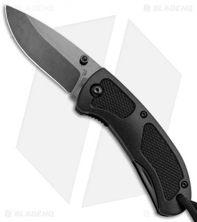 Stone River Gear Ceramic Hunting Knife w/ Point Protector (2.6" Black)
