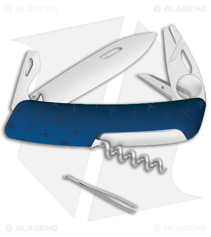Swiza TT03 Tick Tool Eagle Swiss Pocket Knife Blue (3