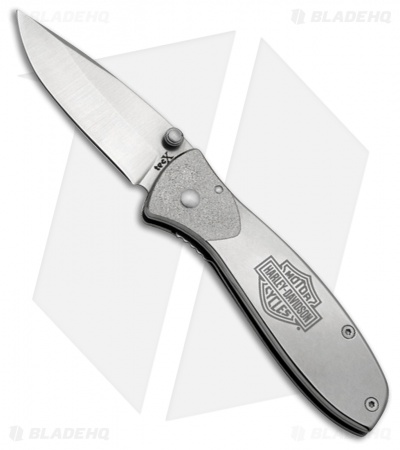 Tec-X Harley-Davidson Tags-L Liner Lock Knife (3.125