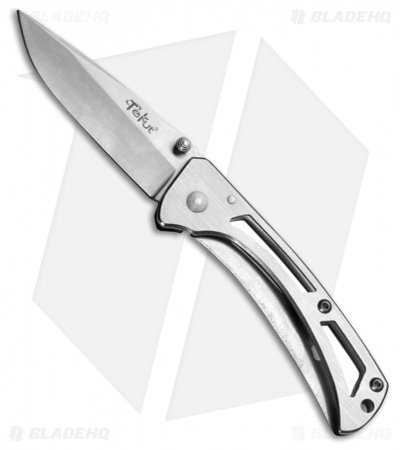 Tekut Iron Man Frame Lock Folding Knife Stainless Steel (2.5" Satin) LK5080