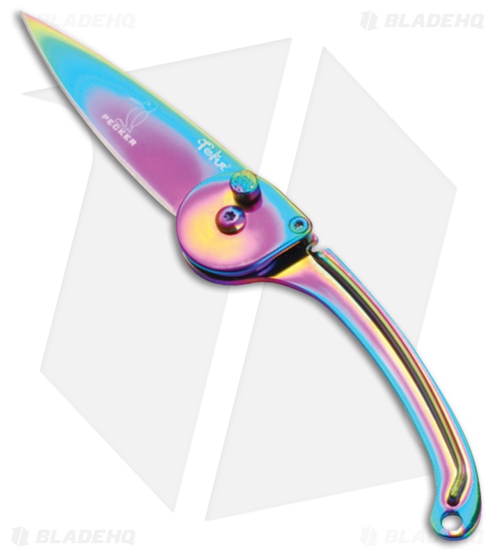 Tekut Pecker A Folding Knife Spectrum Stainless Steel (2.5" Spectrum) LK5063A