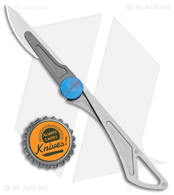 Titaner Titanium Dragonfly Ultra Light Folding Keychain Knife (#24 Scalpel)