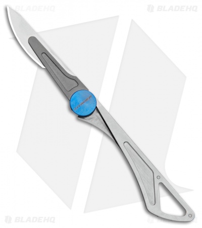 Titaner Titanium Dragonfly Ultra Light Folding Keychain Knife (#24 Scalpel)