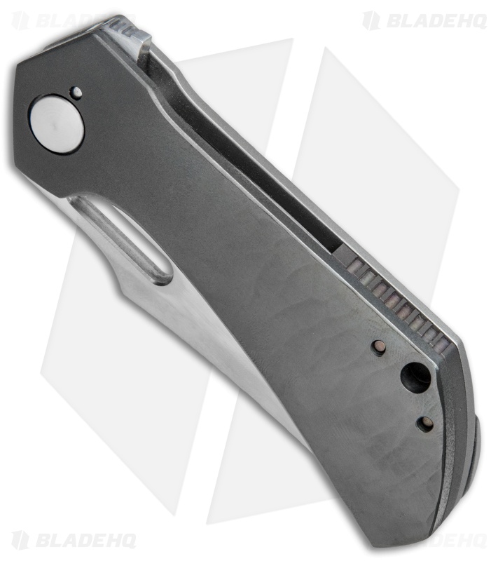 TuffKnives Geoff Blauvelt Custom Horizon Mini Knife Zirconium (2.75" Hand Satin)