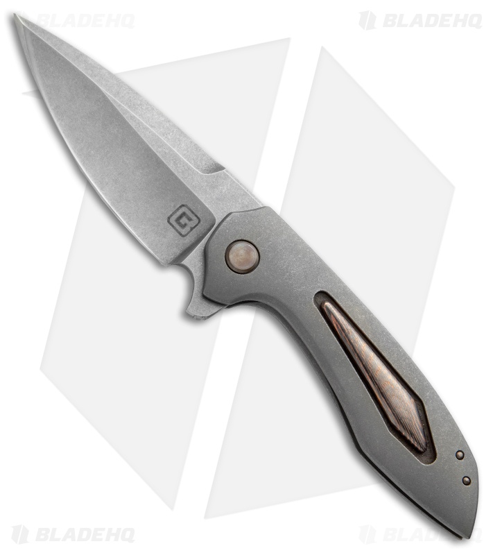TuffKnives Geoff Blauvelt Custom Catalyst V Knife Superconductor (Acidwash)