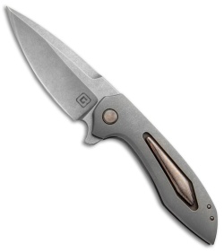 TuffKnives Geoff Blauvelt Custom Catalyst V Knife Superconductor (Acidwash)