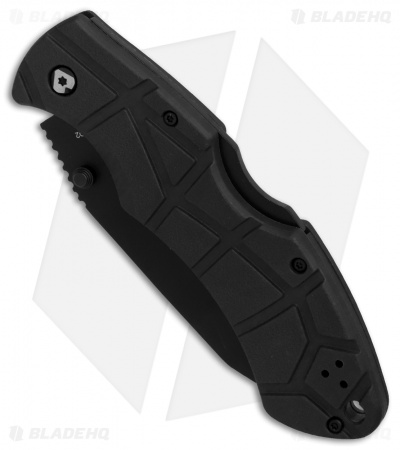 V Nives Rocky II Lockback Knife Black FRN (3.25" Black) 