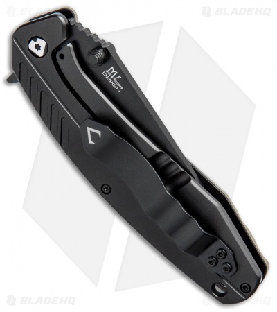 V Nives SFL Tanto Frame Lock Knife Tan G-10 (3.5" Black)