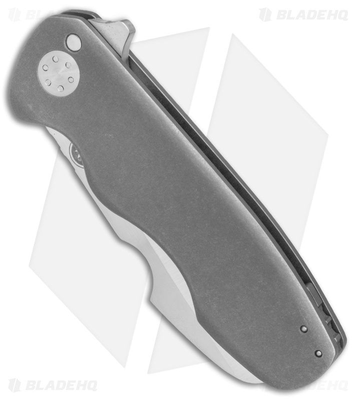 ViKnives Custom Stonehead Frame Lock Knife Titanium (3.4" Satin)