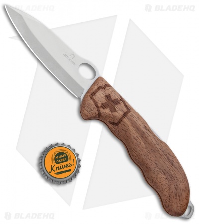 Victorinox Hunter Pro - Lockback Knife, Walnut Wood