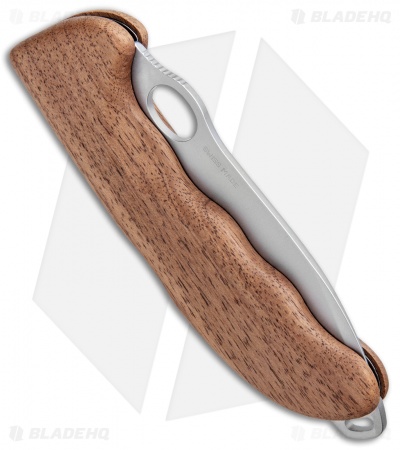 Victorinox Hunter Pro Lockback Knife Walnut Wood w/ Pouch (3.75") 0.9411.M63