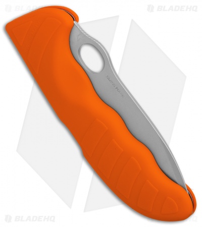 Victorinox Hunter Pro Lockback Knife Orange Zytel w/ Pouch (3.8" Bead Blast)
