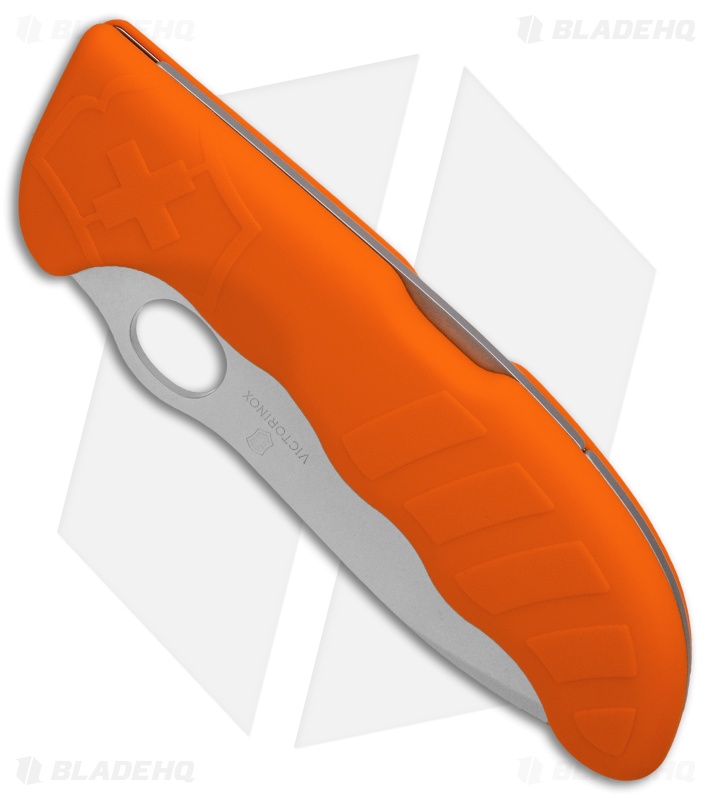 Victorinox Hunter Pro Lockback Knife Orange Zytel w/ Pouch (3.8" Bead Blast)